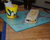 A picture of step 7 of Mashed dates and cheddar cheese wrapped in bread.