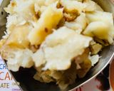 A picture of step 1 of Sweet Potato Sabudana kheer.