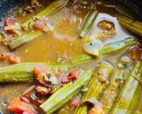 A picture of step 3 of Drumsticks Curry.