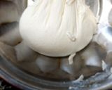 A picture of step 1 of Mango shrikhand.