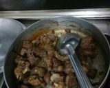 A picture of step 1 of Fried Roho and figo (cows heart and kidney)#4weekchallenge.