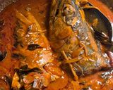 Gambar langkah 4 resipi Kari Kepala Ikan Tenggiri.