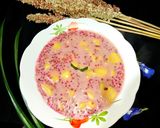 Foto langkah ke 6 dari resep Bubur Sorgum Sagu Mutiara Plus Nangka.