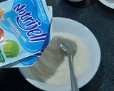 Foto langkah ke 2 dari resep Puding Zebra roti tawar.