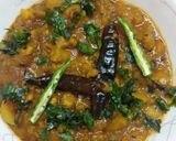 A picture of step 4 of Patle Aloo ki sabji.