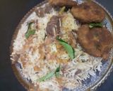 A picture of step 3 of Pulao biryani.