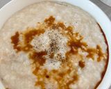 Foto langkah ke 5 dari resep Bubur Ayam Kental Simple Ala Rumahan.