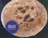 A picture of step 6 of Olive Oil Main Bana Crispy Aloo Chicken Ka Paratha 🫓 Recipe 👌😋.