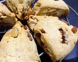 A picture of step 4 of Chocolate Almond Scones (Personal Notes).
