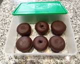 Foto del paso 12 de la receta Donut o coronas individuales de almendras y chocolate
