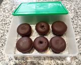 Foto del paso 12 de la receta: Donut o coronas individuales de almendras y chocolate