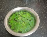 A picture of step 1 of Tulsi Water (Holy Basil / Indian Basil).