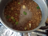 Sopa de lentejas con tocino