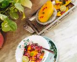 A picture of step 4 of Mango Chatpata Salad (Masala Bundi with Mango salad) 🥗.