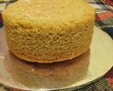 A picture of step 5 of Vanilla and strawberry cake.