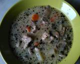 Tárkonyos csirkeragu leves "Marcsi módra" recept lépés 9 foto