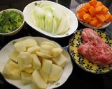 A picture of step 2 of Potato Stew with Beef.