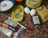 A picture of step 1 of Fudge Brownies.