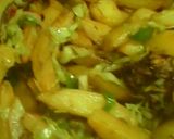 A picture of step 6 of Potatoes wit cabage sauce.