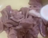 A picture of step 1 of Thai style beef noodles.
