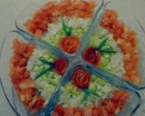 عکس مرحله 2 از دستور تزیین سالاد شیرازی🥗