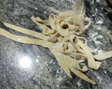 A picture of step 5 of Fresh Noodles with Ragu sauce.