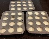 A picture of step 6 of Sausage Mini Muffin Pancakes.