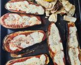 Foto del paso 2 de la receta: Berenjena a la napolitana con repollo al horno 🍆💜