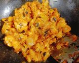 A picture of step 5 of Special Aloo.