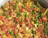 Foto del paso 2 de la receta: Arroz con chistorras y chorizo (o salchichas)
