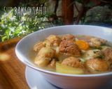 Foto langkah ke 4 dari resep Sup Bakso Tahu.
