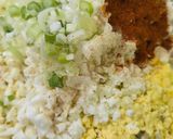 Foto del paso 3 de la receta: Untable o dip o relleno para sándwich 🥪 de huevo y cebolla de verdeo 🥚 nutritivo y fácil