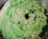Foto langkah ke 5 dari resep Puding Busa Pandan.