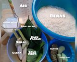 Foto langkah ke 1 dari resep Nasi Kuning Rice Cooker.