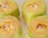 Foto del paso 1 de la receta Alcachofas cocidas con canela y champiñones al ajillo