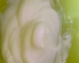 Une image de l'étape 3 de Mousse aux chocolat blanc et copeau de chocolat.