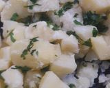 Foto del paso 2 de la receta: Ñoquis de perejil con salteado de pechuga de pollo😋