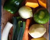 Foto del paso 1 de la receta: Verduras en Juliana al Wok