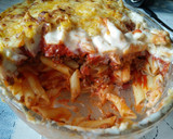 Foto del paso 14 de la receta: Macarrones con carne y chorizo al horno para torpes