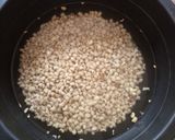 A picture of step 1 of Beans balls(akara).