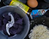 Foto langkah ke 1 dari resep 🍠Cake Ubi Ungu Snack MPASI.