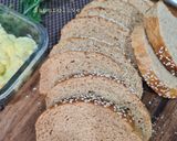 Foto langkah ke 6 dari resep Roti Gandum Praktis tanpa Ulen tanpa Mixer.