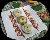A picture of step 11 of Dhokla Cheese Disc.