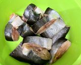 Foto langkah ke 2 dari resep 634. Pepes Ikan Patin Nanas.