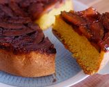 A picture of step 1 of Easy! Caramel Squash Upside Down Cake.