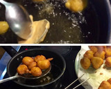 Foto del paso 3 de la receta: Buñuelos de Calabaza y Parchita con sopa de chocolate fría
