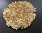 A picture of step 4 of Sabudana chilla.