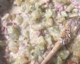 Une image de l'étape 4 de Gratin chayote (ou chouchou) patate douce bacon.