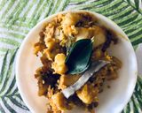 A picture of step 4 of Raw Banana Farali Sabji.