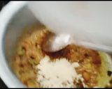 A picture of step 4 of شاہی لہسن پالک.